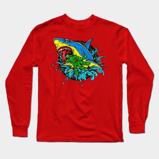 Shark Ukraine Long Sleeve T-Shirt